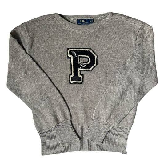 Medium Ralph Lauren Beige P Wing Knitted Jumper