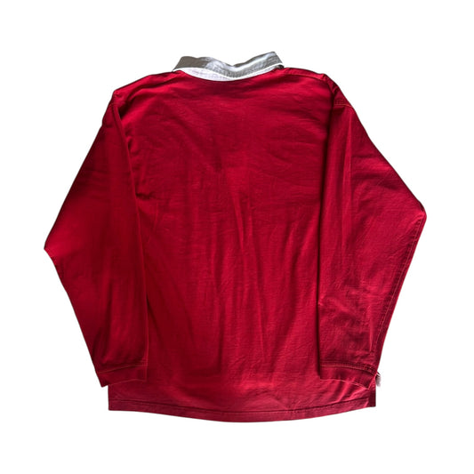 Extra Large Red Rugby Shirt