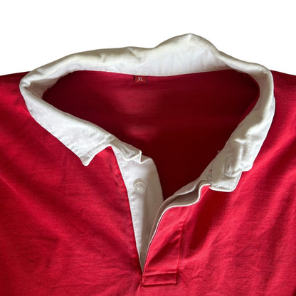 Extra Large Red Rugby Shirt