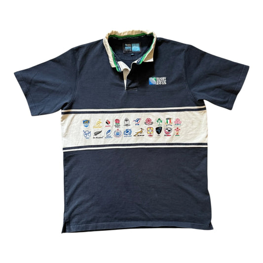3XL Rugby World Cup 2015 Navy Rugby Shirt