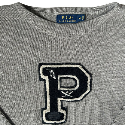 Medium Ralph Lauren Beige P Wing Knitted Jumper