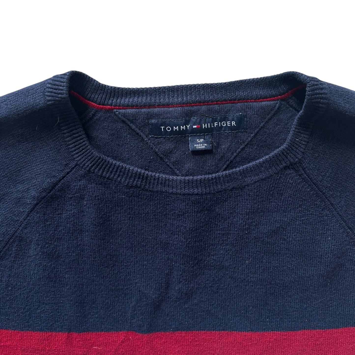 Small Tommy Hilfiger Navy Knitted Jumper