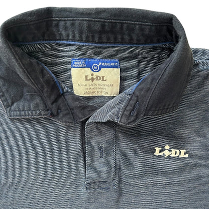 Medium Lidl Blue Polo Shirt