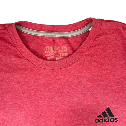 Large Adidas Red T-Shirt