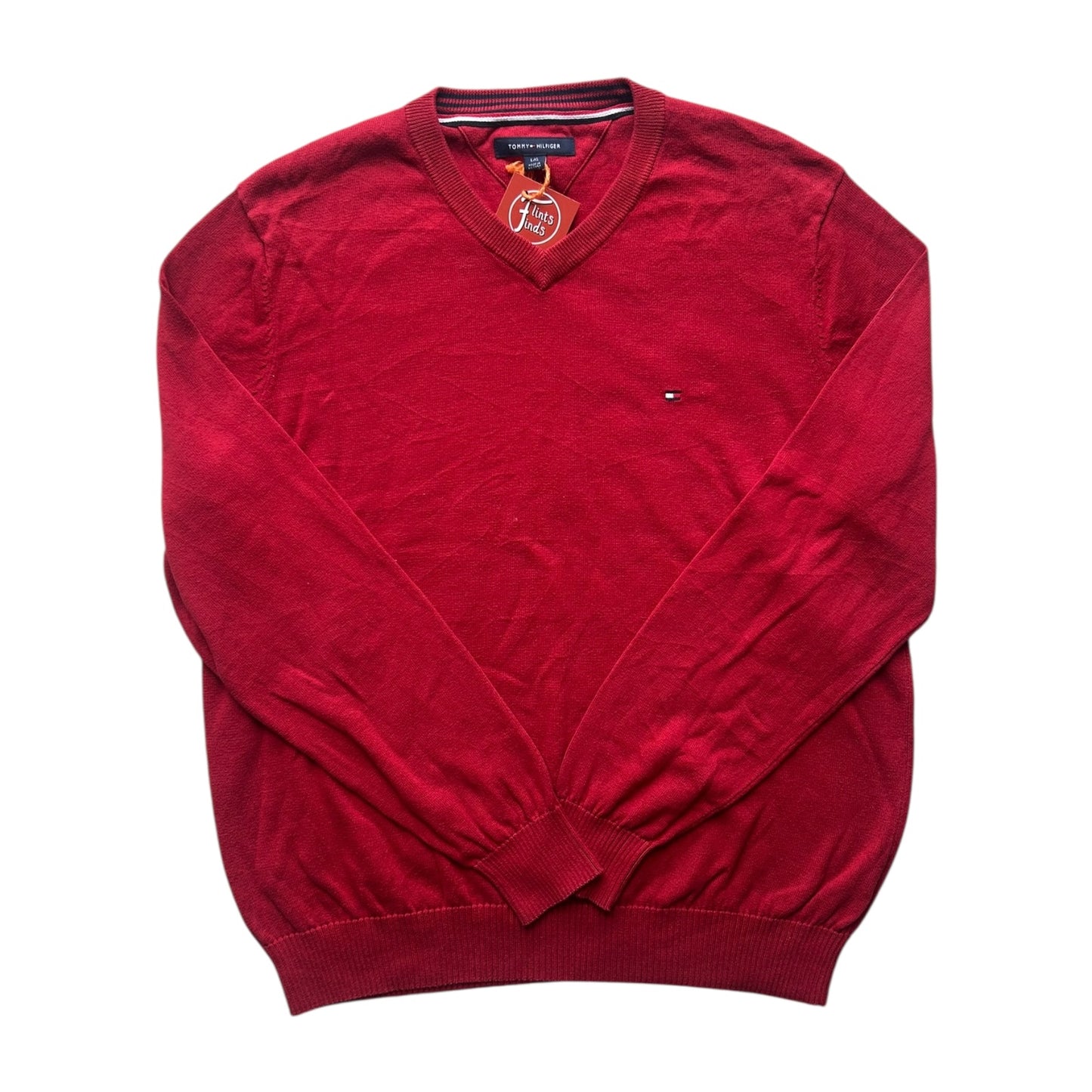 Large Tommy Hilfiger Red Sweatshirt