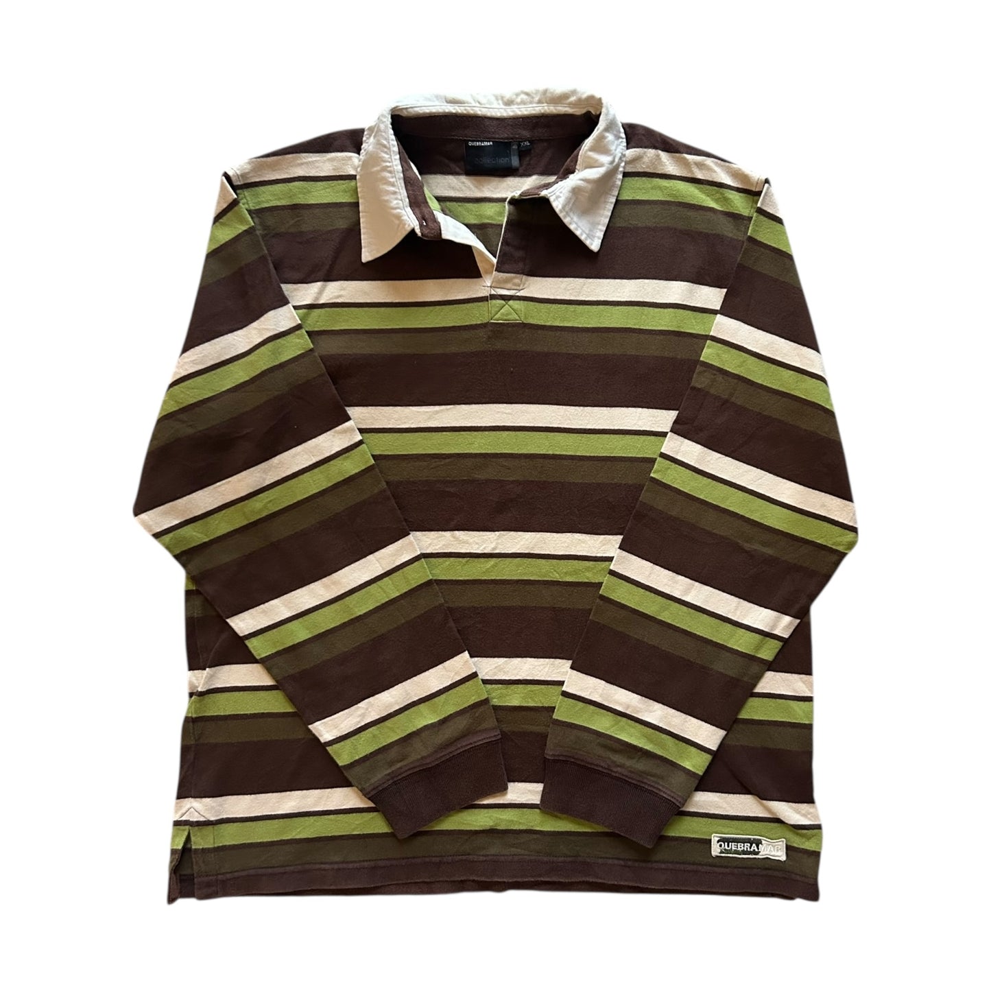 XXL Quebramar Brown Rugby Shirt