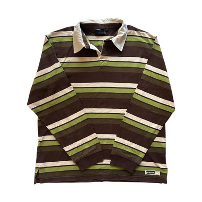XXL Quebramar Brown Rugby Shirt