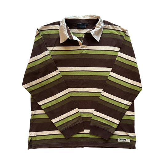 XXL Quebramar Brown Rugby Shirt