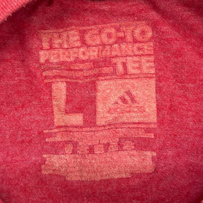 Large Adidas Red T-Shirt