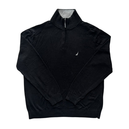Extra Large Nautica Black 1/4 Zip