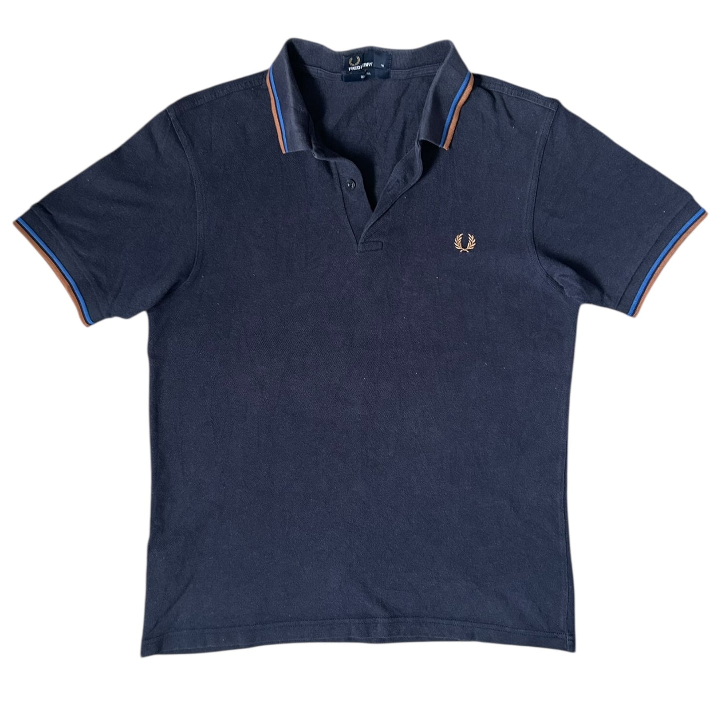 Medium Fred Perry Navy Polo Shirt