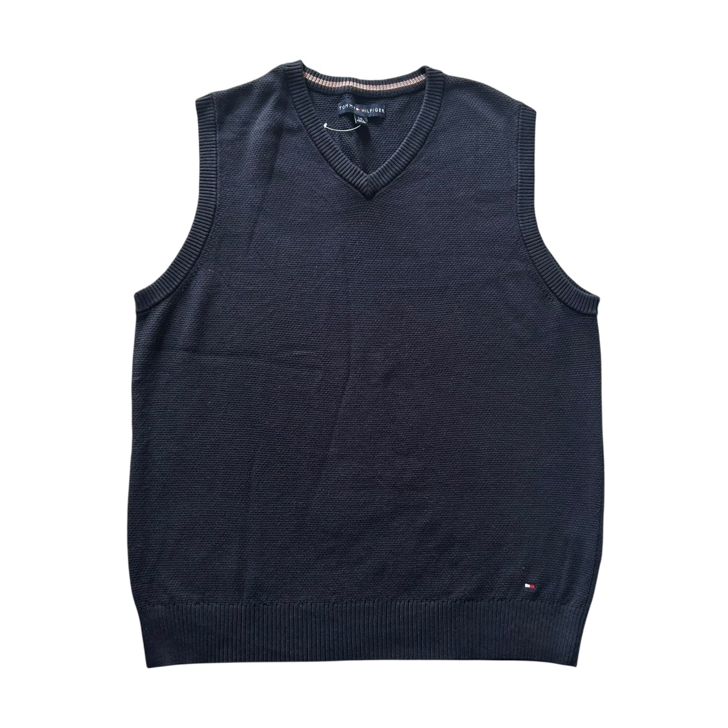 Large Tommy Hilfiger Navy Sweater Vest