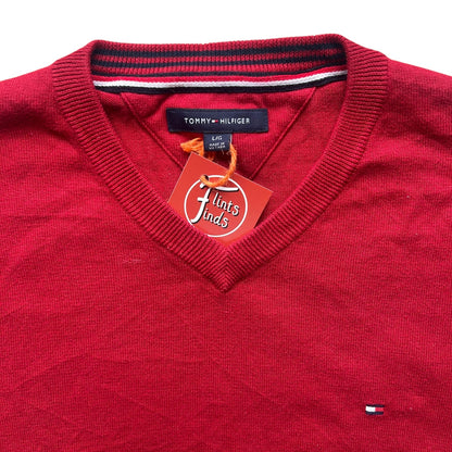 Large Tommy Hilfiger Red Sweatshirt
