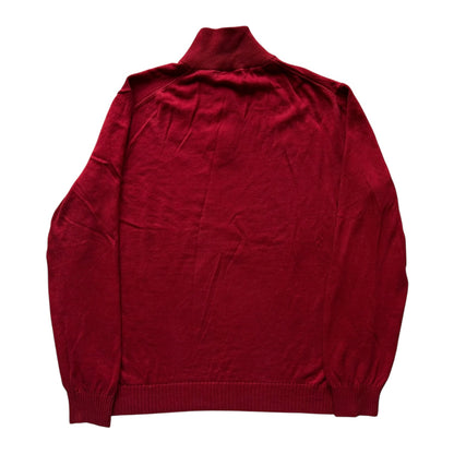 Large Nautica Red 1/4 Zip