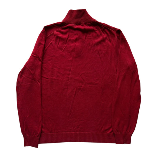 Large Nautica Red 1/4 Zip