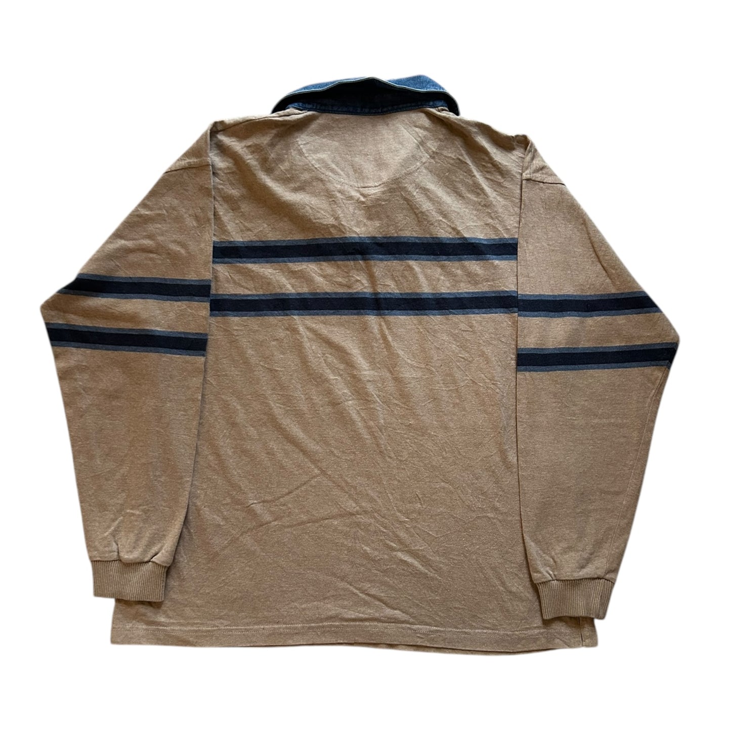 Medium Quebramar Beige Rugby Shirt