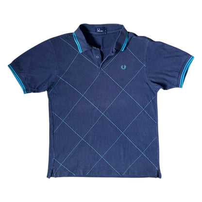 Medium Fred Perry Navy Polo Shirt