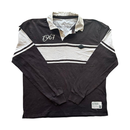 Extra Large Marc O'Polo Brown Rugby Shirt