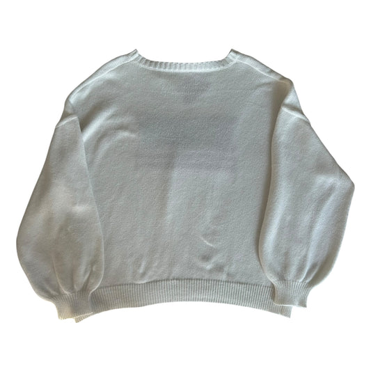 Extra Large White USA Flag Knitted Jumper