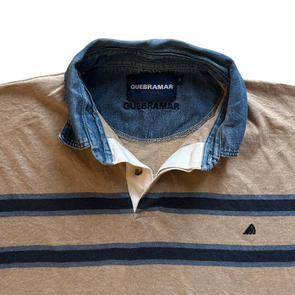 Medium Quebramar Beige Rugby Shirt