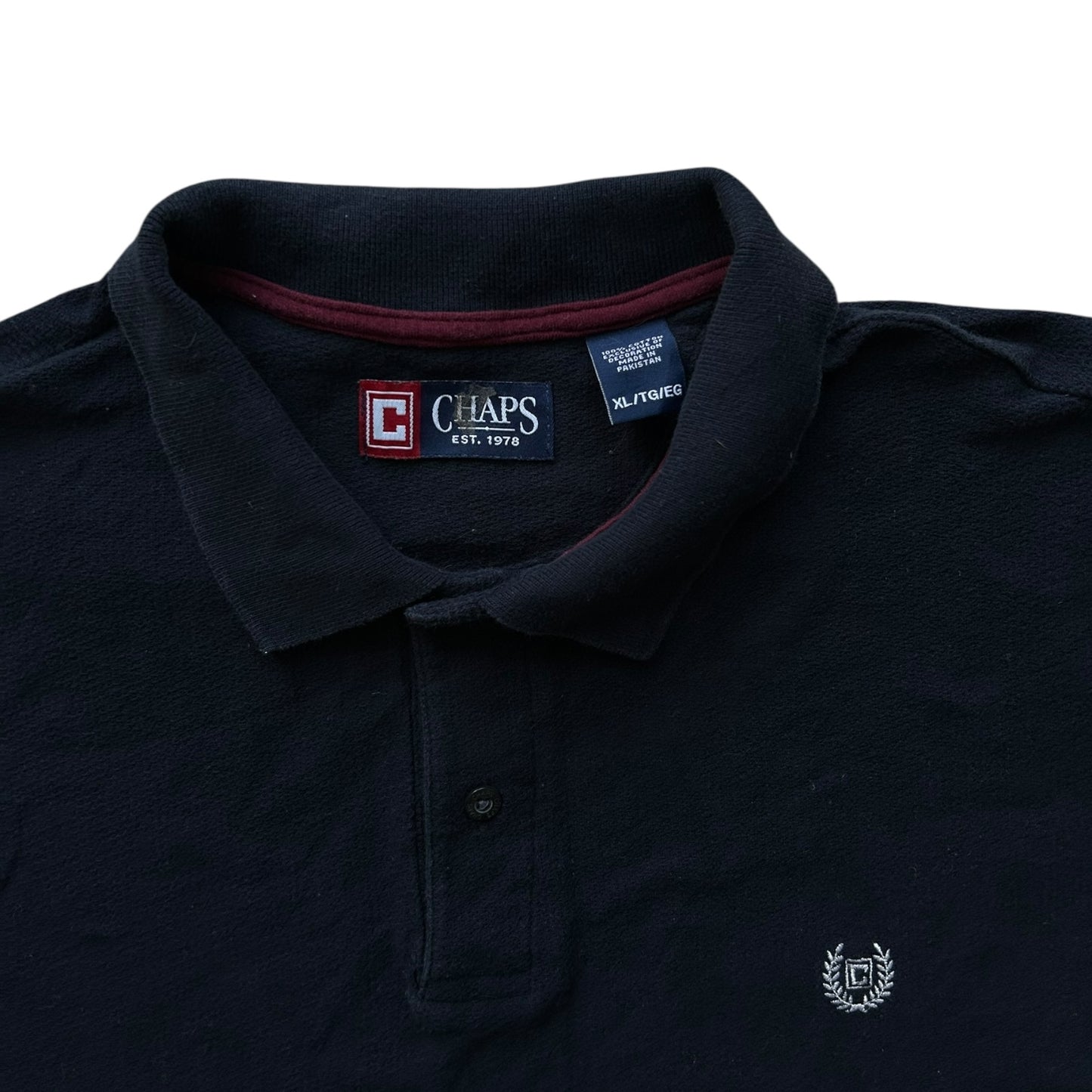 Extra Large Chaps Navy Polo Shirt