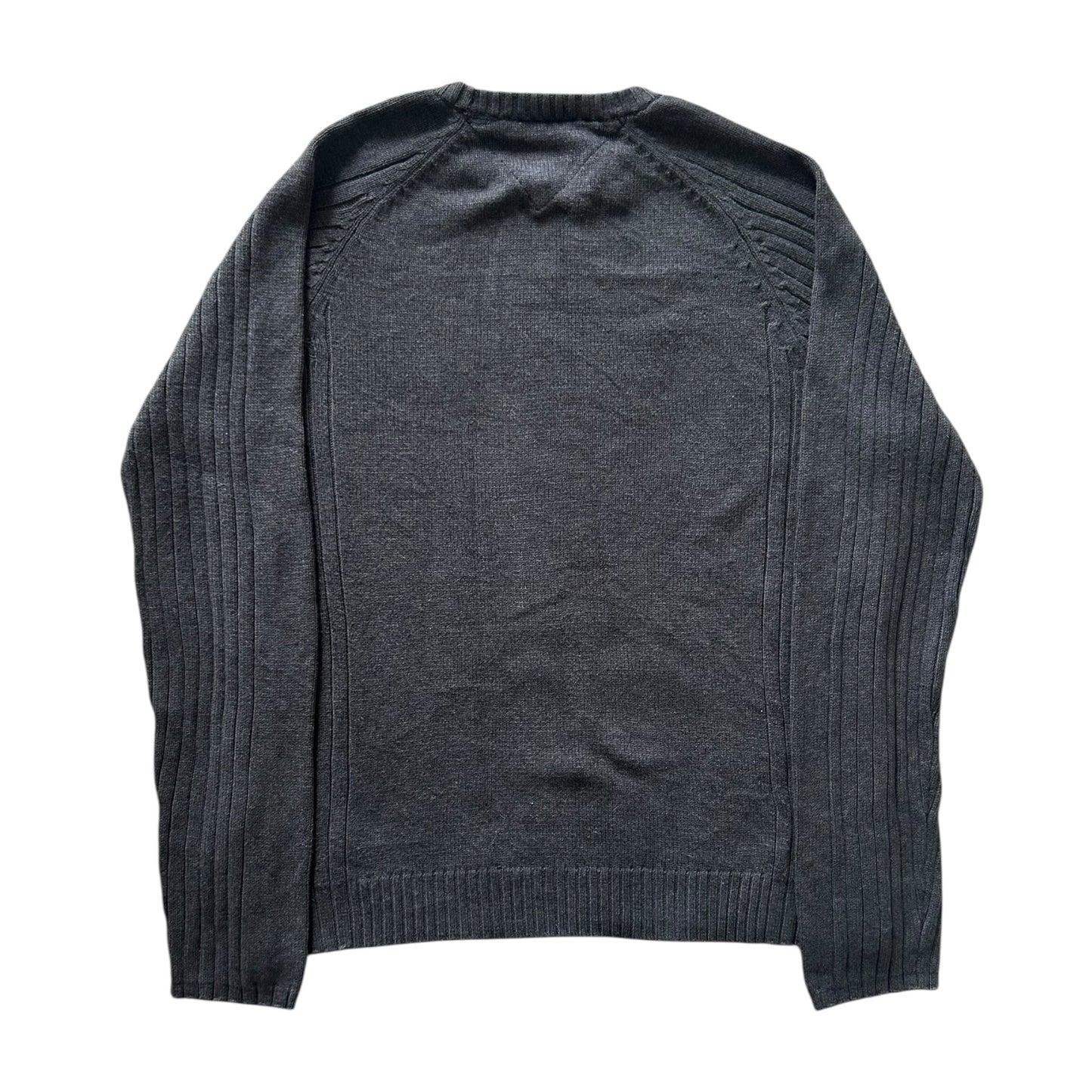 Large Tommy Hilfiger Grey Knitted Jumper