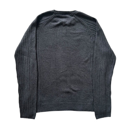 Large Tommy Hilfiger Grey Knitted Jumper