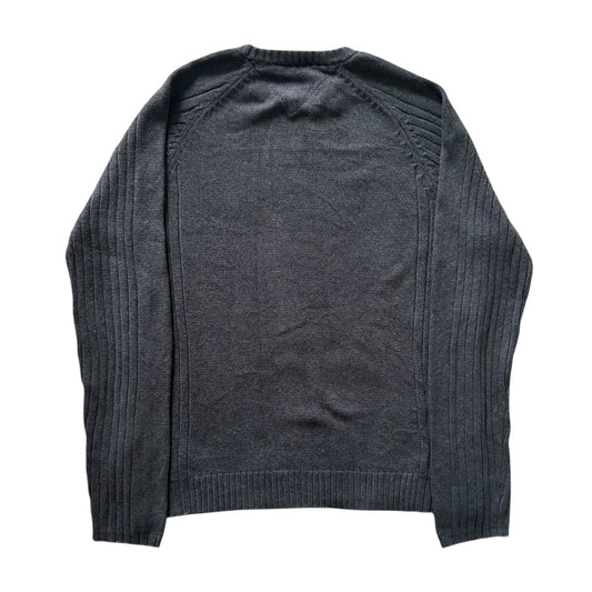 Large Tommy Hilfiger Grey Knitted Jumper