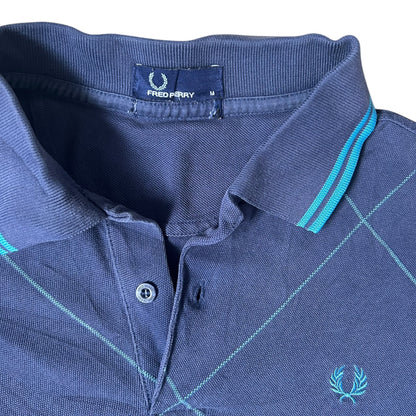 Medium Fred Perry Navy Polo Shirt
