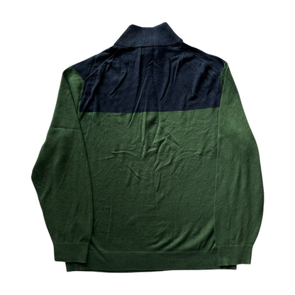 Extra Large Nautica Green 1/4 Zip