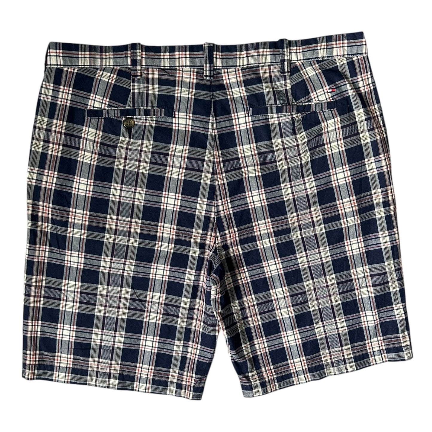 40" Tommy Hilfiger Navy Checkered Shorts