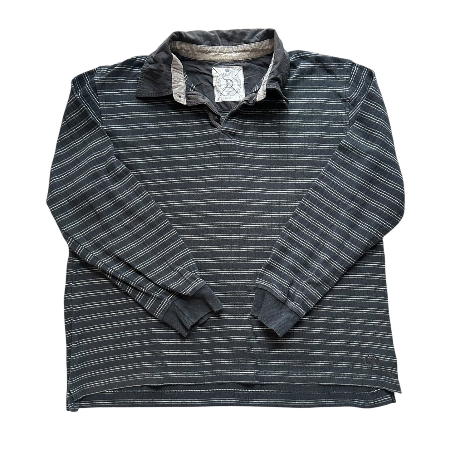 Large Reserved Navy Rugby Shirt