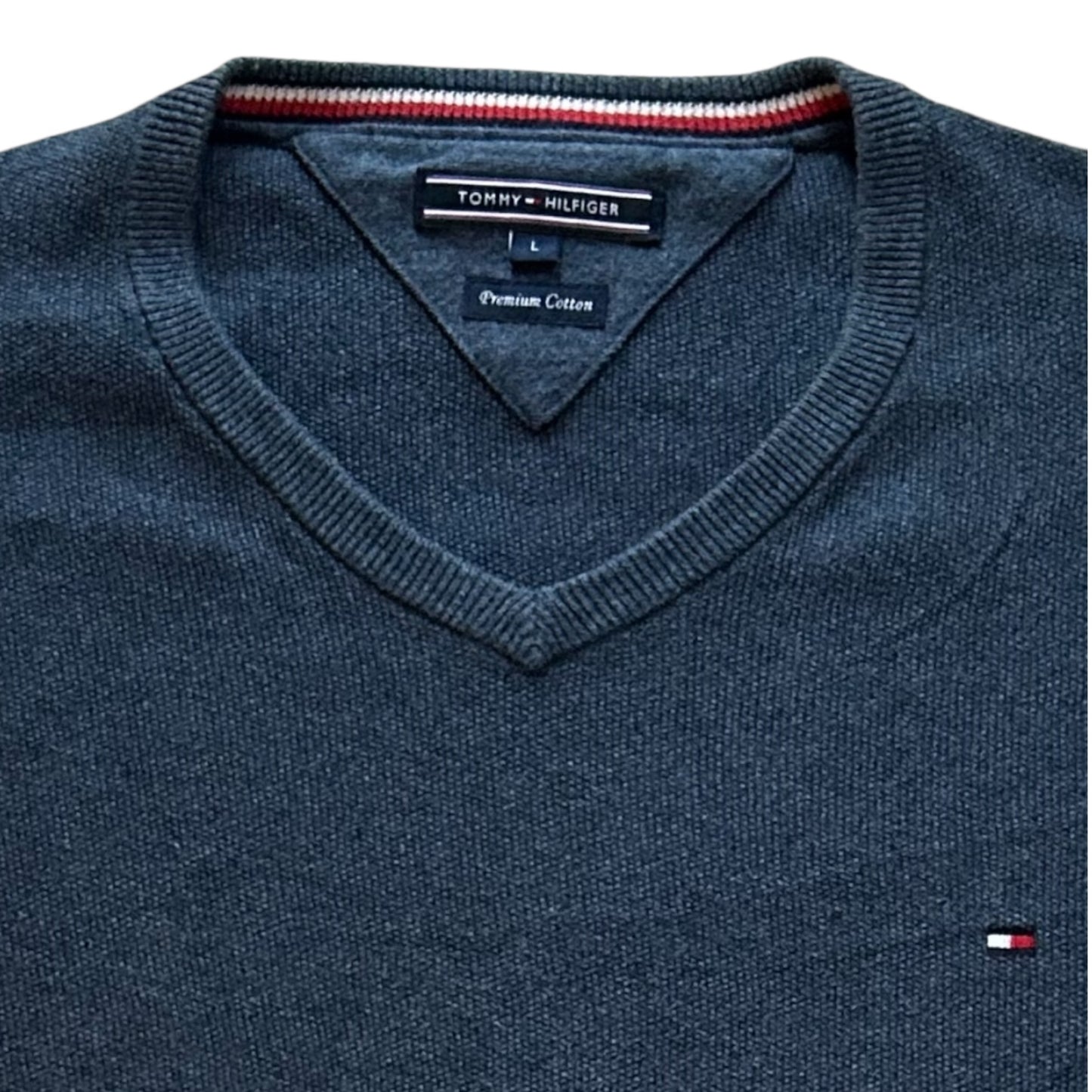 Large Tommy Hilfiger Blue Sweatshirt