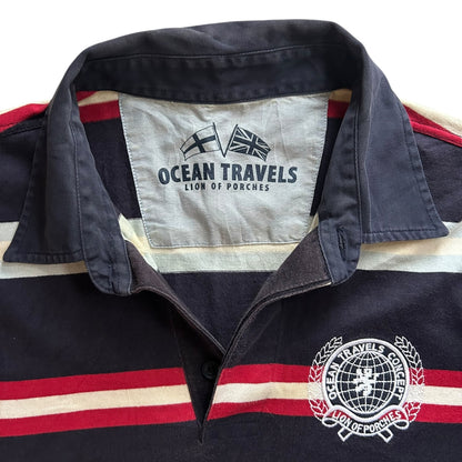 Extra Large Lion of Porches Navy Rugby Shirt