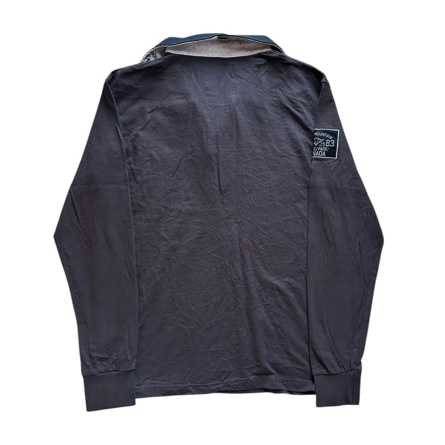 Large ENOS Grey Rugby Shirt