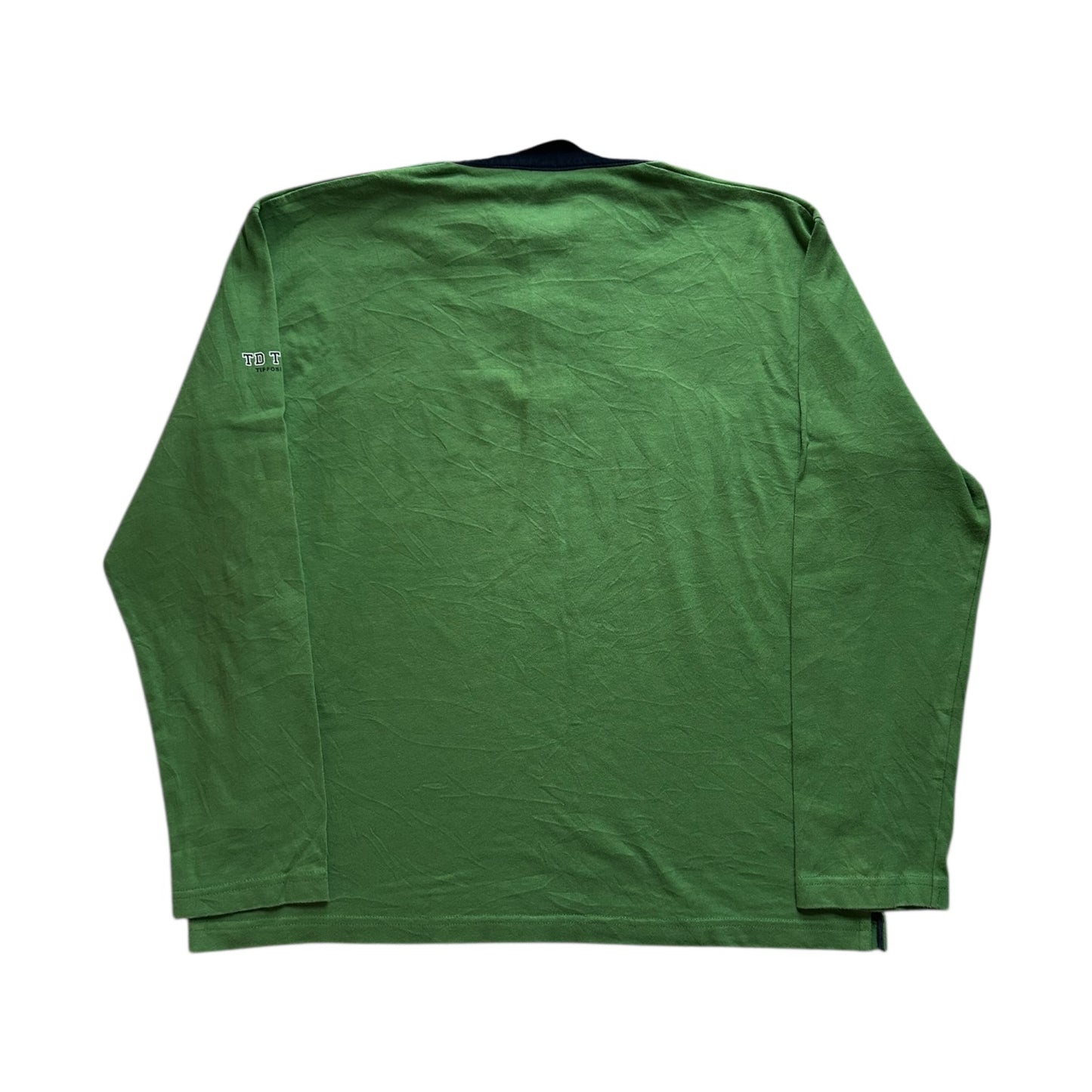 Extra Large Tiffosi Green Rugby Shirt
