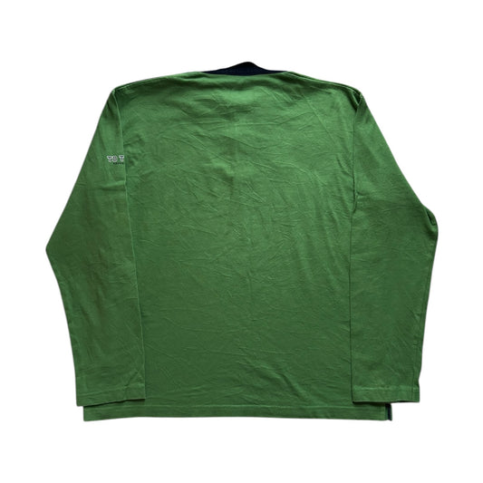 Extra Large Tiffosi Green Rugby Shirt