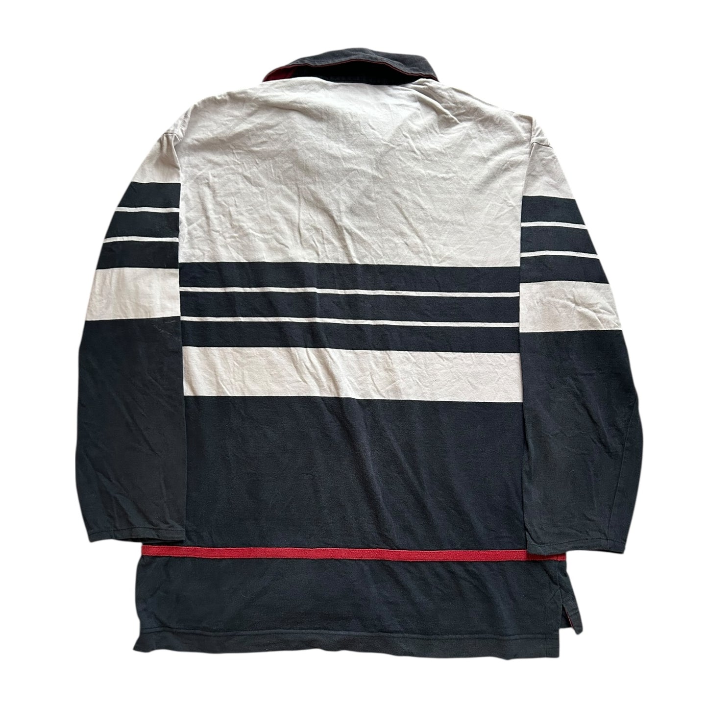 Extra Large Lion of Porches White Rugby Shirt