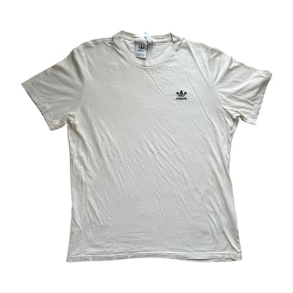 Large Adidas White T-Shirt