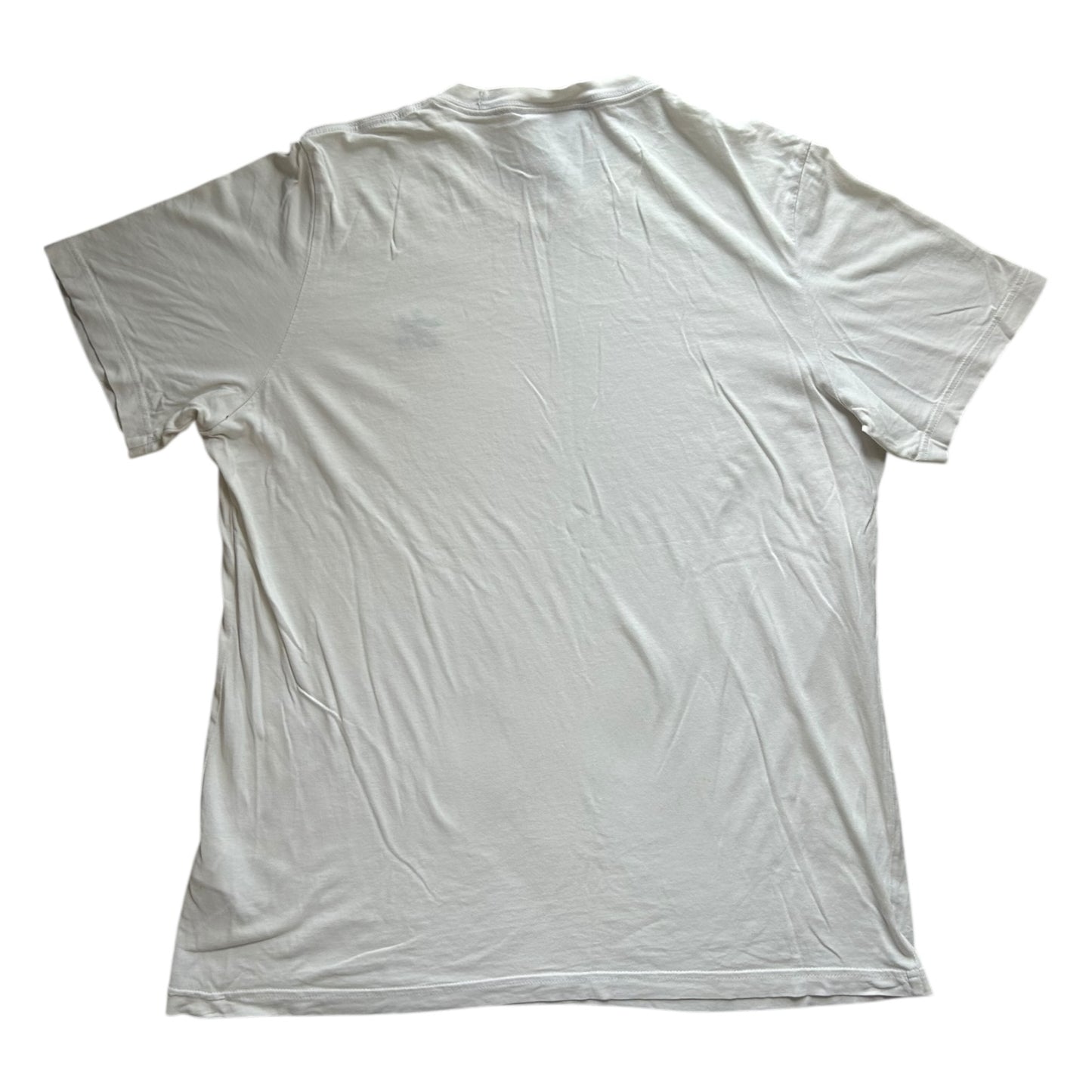 Large Adidas White T-Shirt