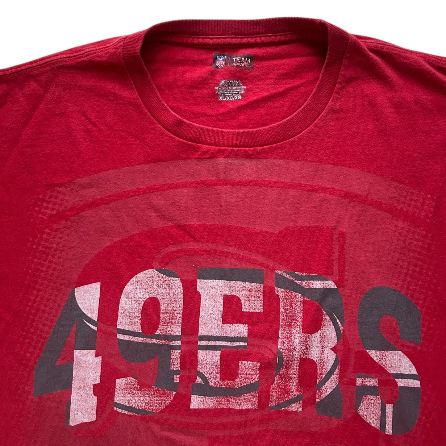 Extra Large NFL 49ers Red Long Sleeved T-Shirt