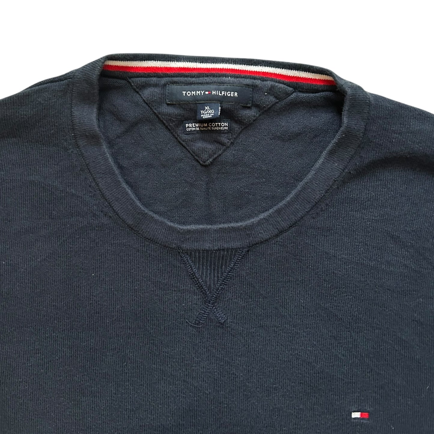 Extra Large Tommy Hilfiger Navy Sweatshirt