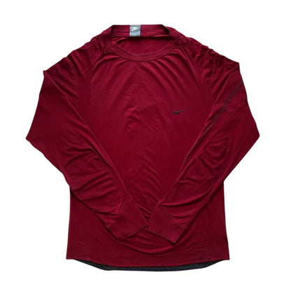 Medium Nike Red Long Sleeved T-Shirt