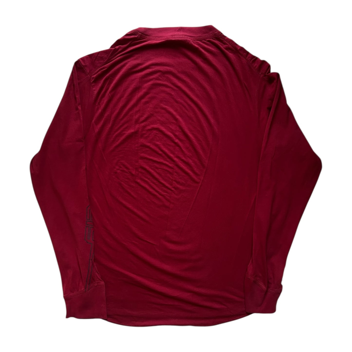 Medium Nike Red Long Sleeved T-Shirt