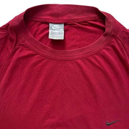 Medium Nike Red Long Sleeved T-Shirt