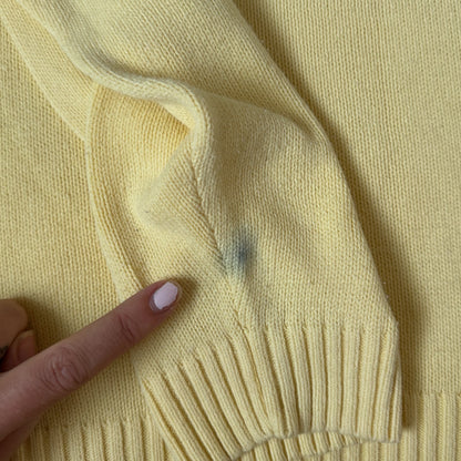 Extra Large Tommy Hilfiger Yellow Knitted Jumper