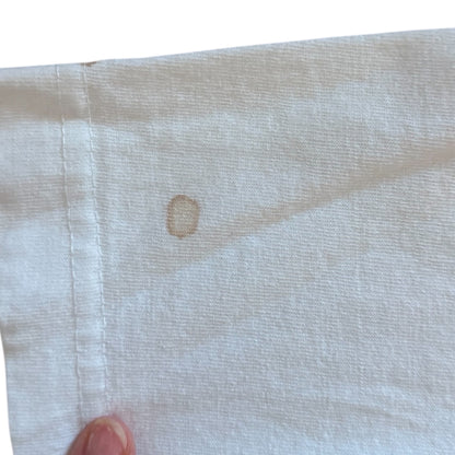 Medium Reebok White Graphic T-Shirt