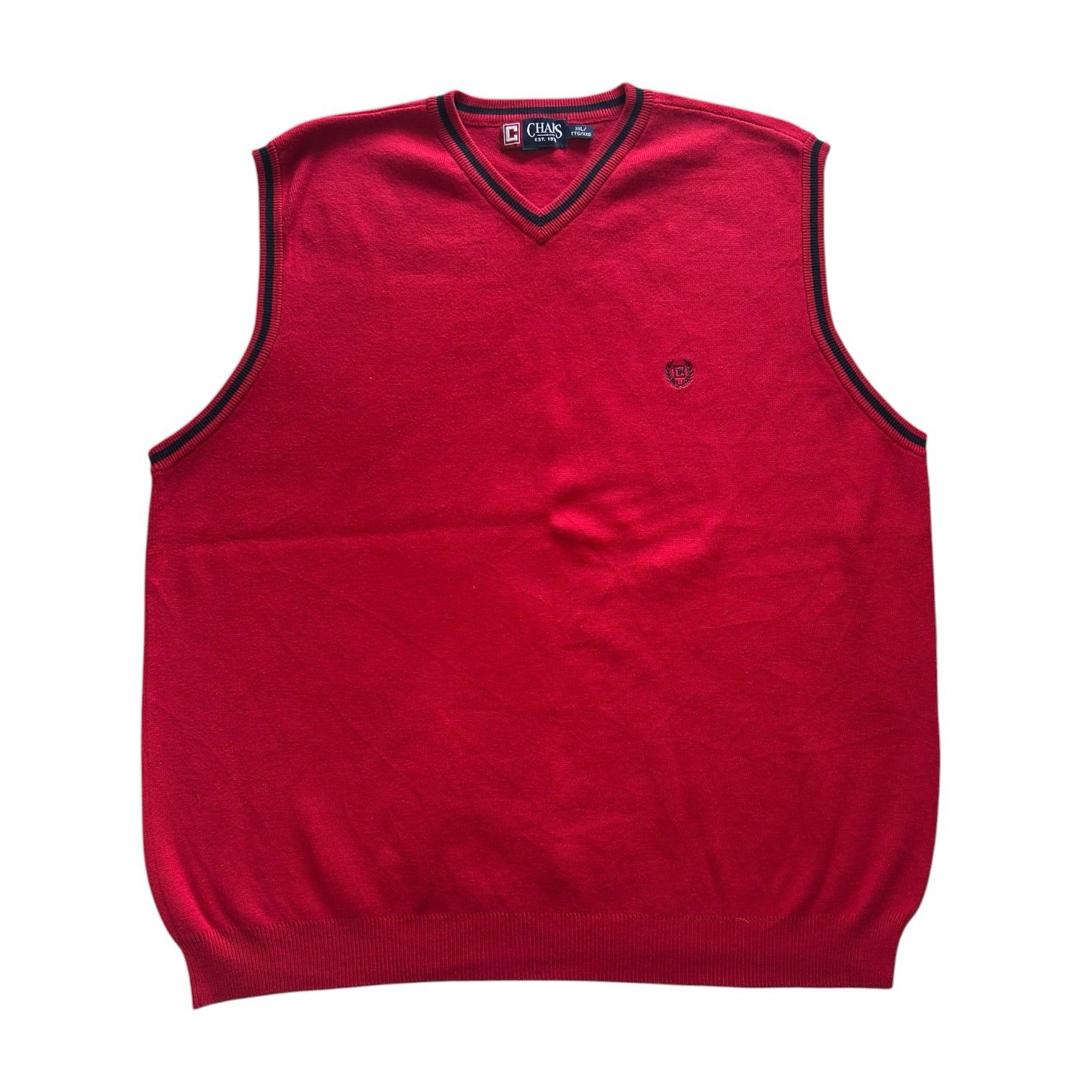 XXL Chaps Red Sweater Vest