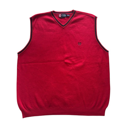 XXL Chaps Red Sweater Vest