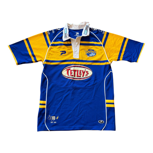 Medium Patrick Blue 2015 Leeds Rhinos Rugby Shirt
